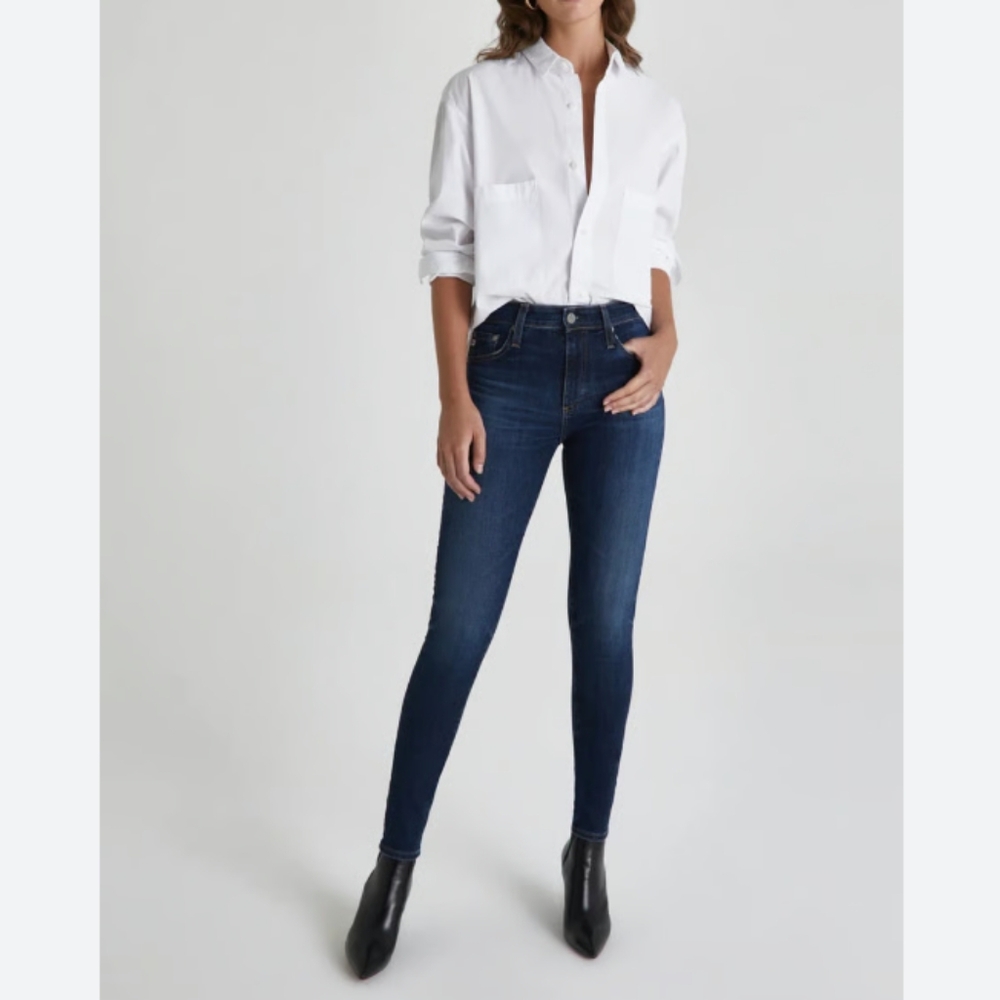 New Ag Adriano Goldschmied High Rise Skinny Jeans, 6/28